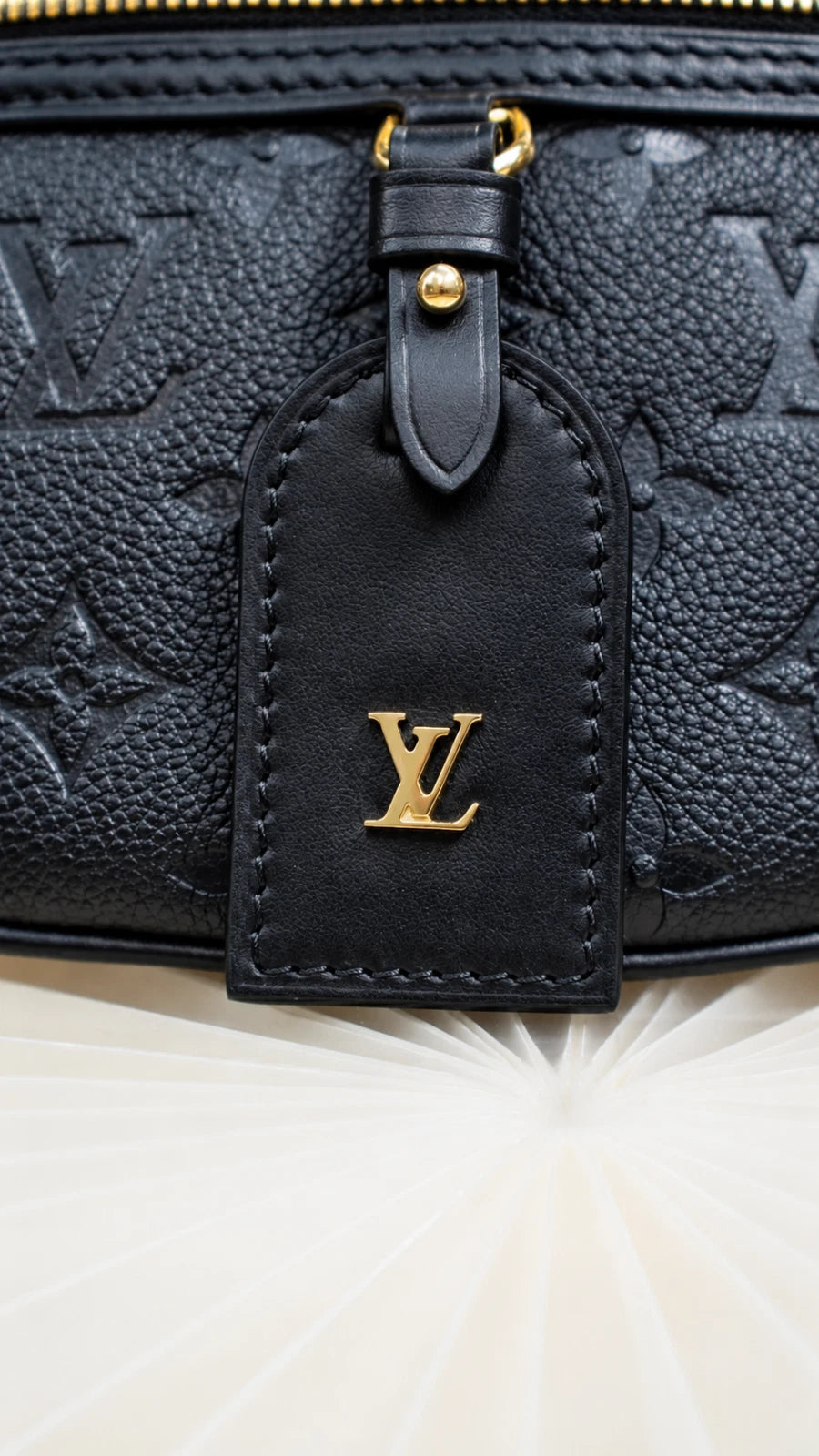 Louis Vuitton High Rise PM Bumbag Monogram Empreinte Black Excellent
