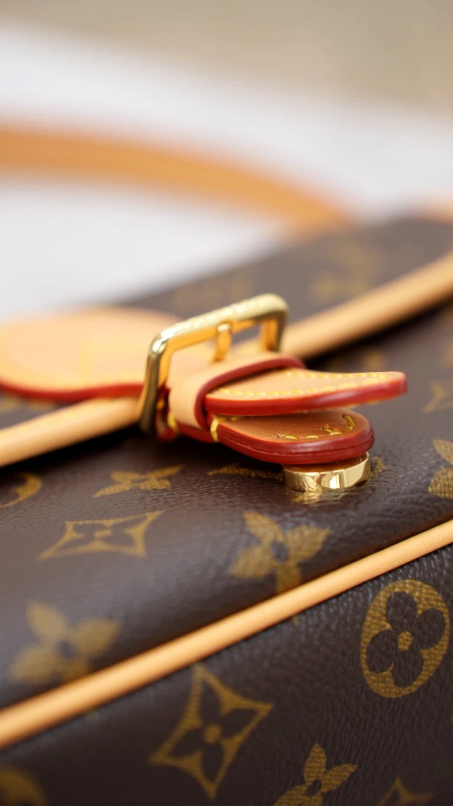 Louis Vuitton Diane Monogram Shoulder Bag Crossbody Excellent