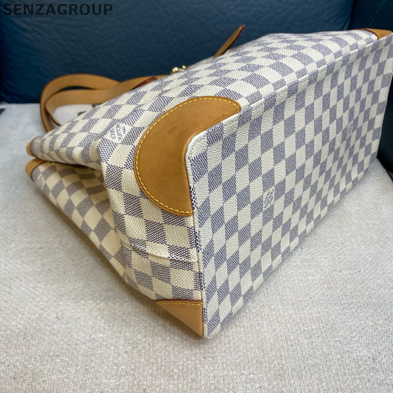 Louis Vuitton Damier Ebene Canvas Shoulder Bag Classic Women's
