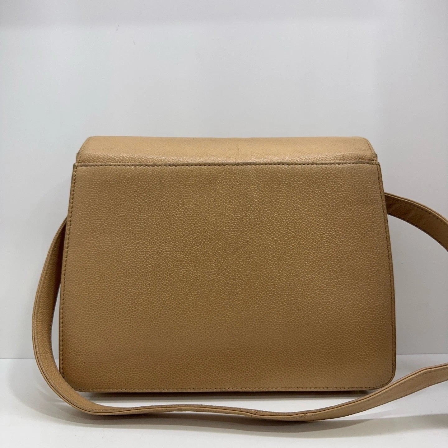 CHANEL Beige Kelly Shoulder Handbag for Women