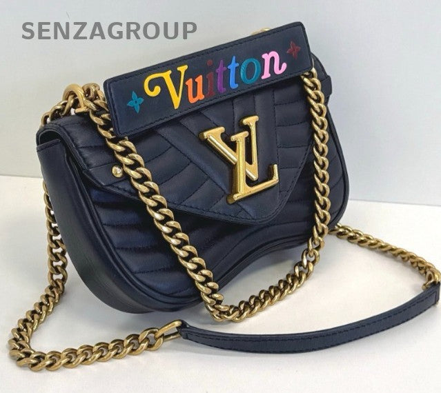 Louis Vuitton New wave PM Rainbow Logo Chain Strap Crossbody Shoulder bag Women