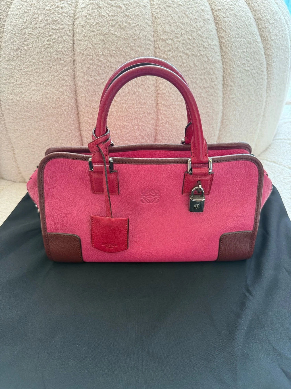 Loewe Amazona28 Handbag For Women Pink