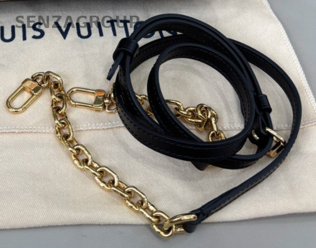 Louis Vuitton Trunk Monogram Clutch Shoulder Bag Crossbody Brown Gold Women
