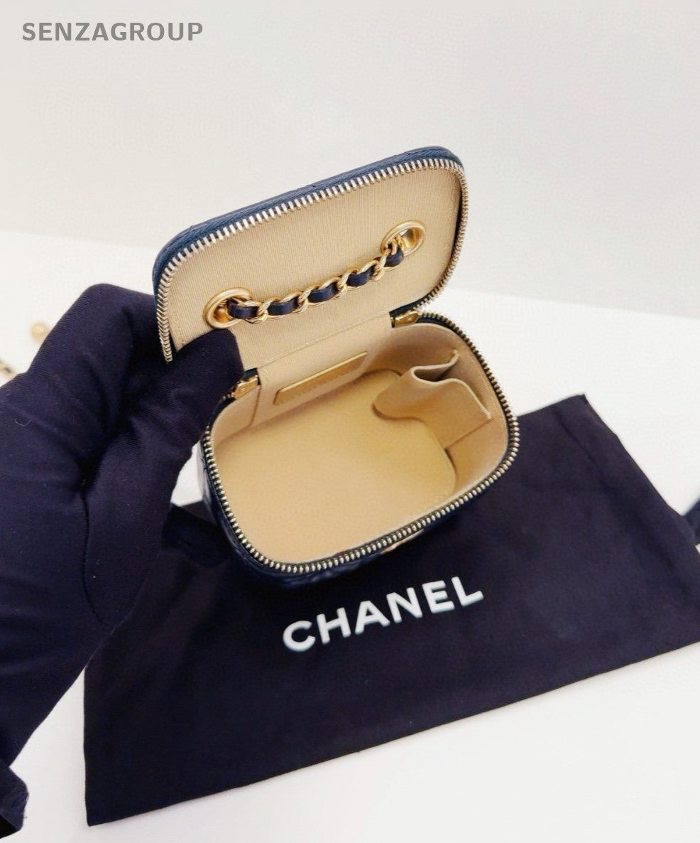 CHANEL Vanity Box mini Chain Shoulder bag Crossbody Women