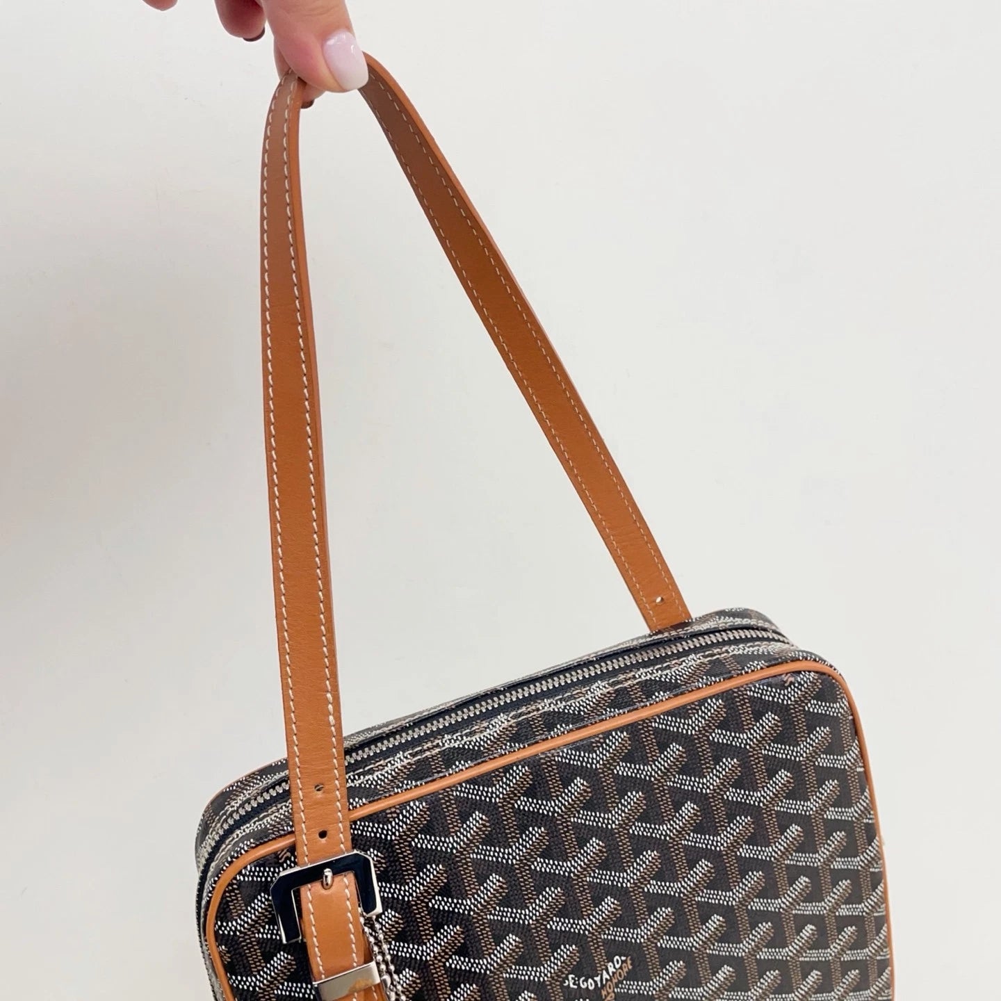 Goyard Toaster Bag Shoulder &amp; Underarm Bag Vintage Black Classic