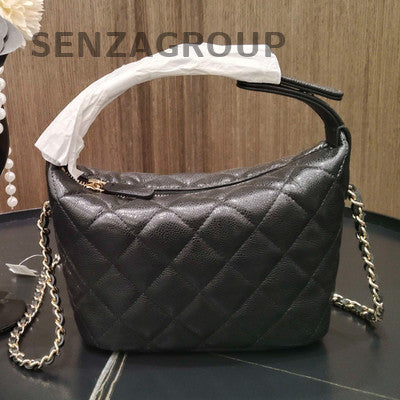 Chanel Black Gold Quilted Classic Flap Bag - Timeless Women's Fashion