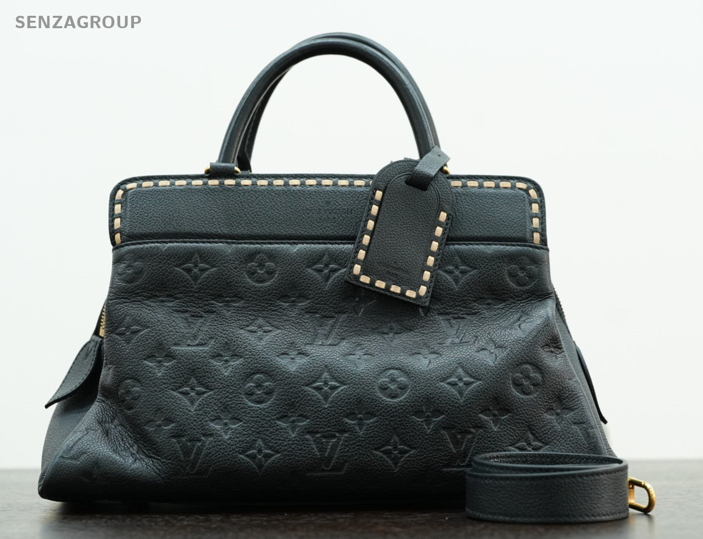 Louis Vuitton Vosges Monogram Empreinte Top Handle 2way Shoulder Handbag