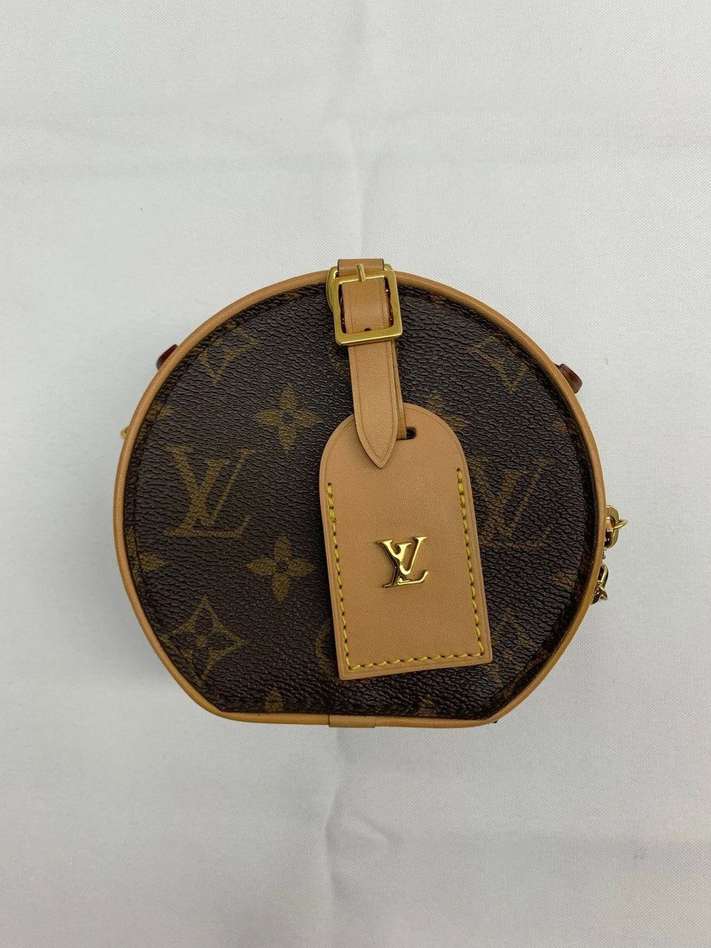 Louis Vuitton Canvas Mini Boite Chapeau Crossbody Bag For Women