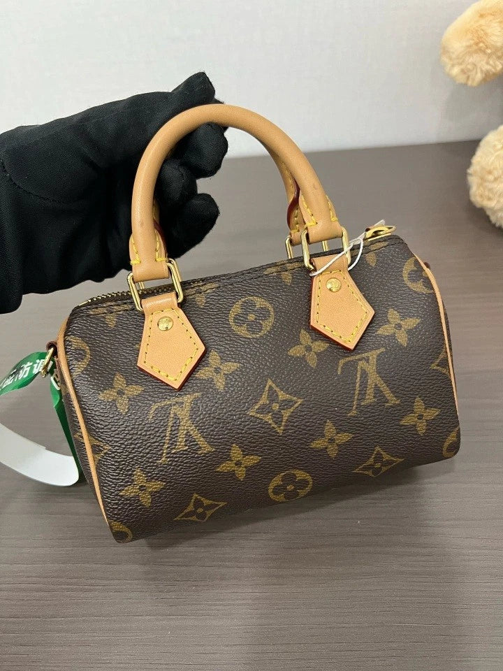 Louis Vuitton Monogram Canvas Speedy Nano Handbag For Women