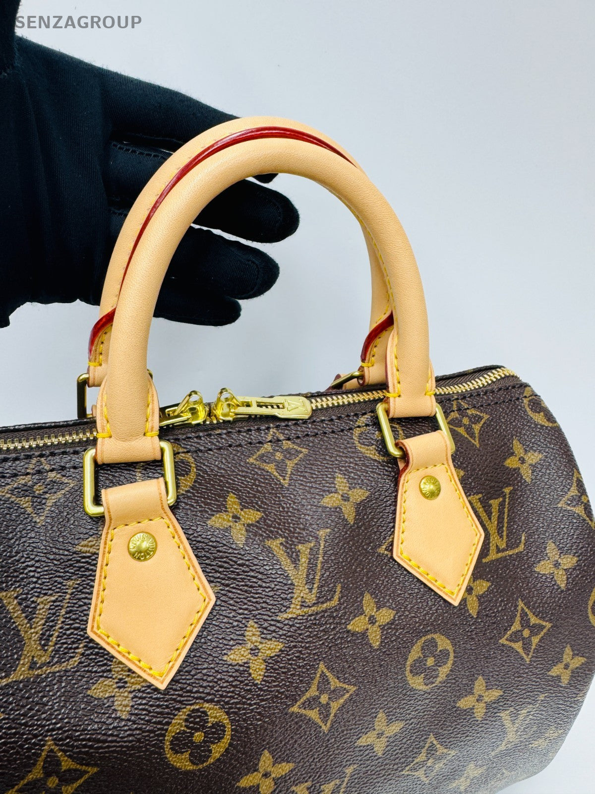 Louis Vuitton Speedy25 Monogram Handbag 2WAY Shoulder bag Crossbody Women