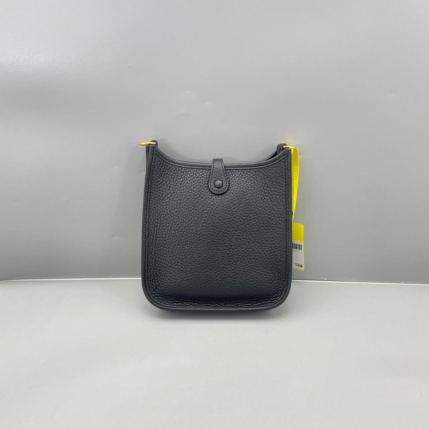 Hermes Evelyne Mini Crossbody Bag Black Gold For Women