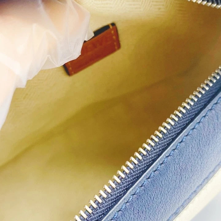 Loewe Mini Puzzle Crossbody Bag For Women Blue