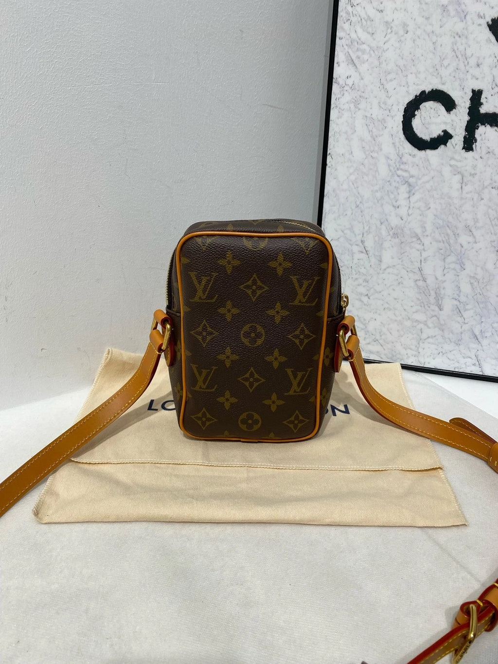 Louis Vuitton Amazone Double Layer Crossbody Camera Bag For Women