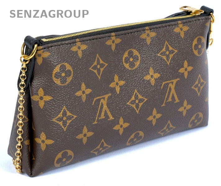 Louis Vuitton M41639 Monogram Pallas Clutch  Shoulder Bag