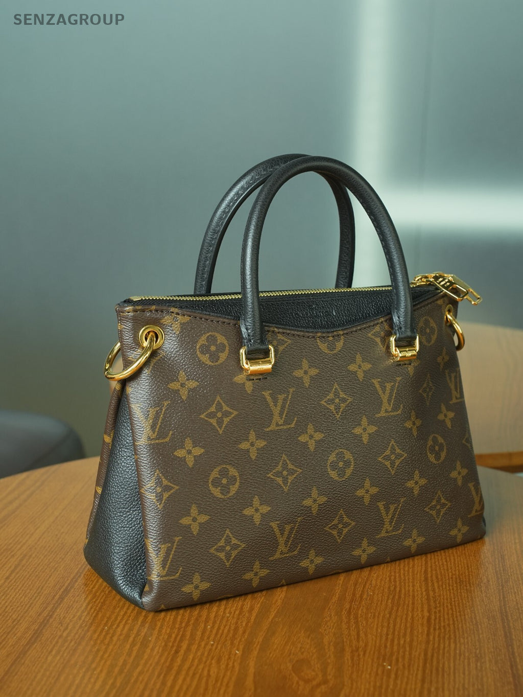 Louis Vuitton Monogram Pallas BB 2way Shoulder Hand Bag M42960