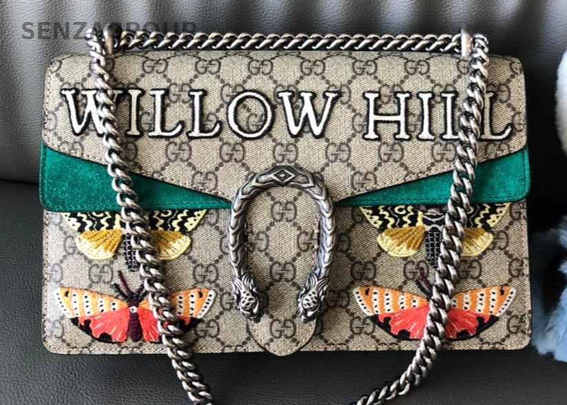 GUCCI Dionysus MM Limited Edition Monogram Chain Shoulder bag Women