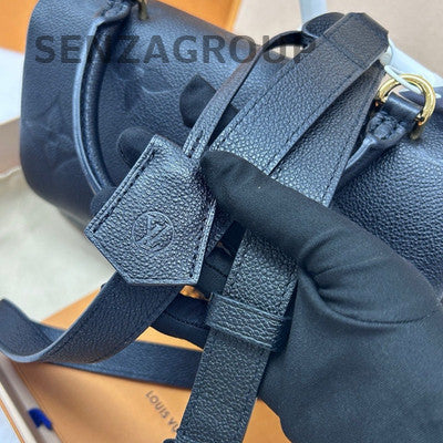 Louis Vuitton Madeleine MM Black Gold Monogram Shoulder Bag