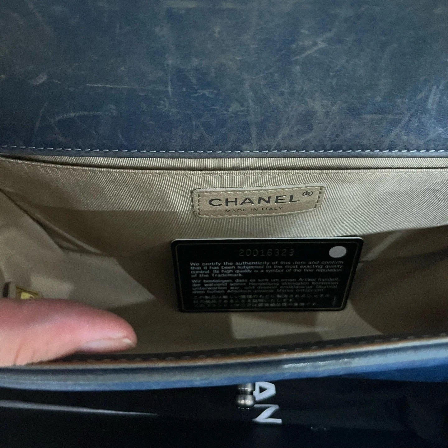 Chanel Leboy MM Shoulder Bag Crossbody Bag Brown Women Claasic