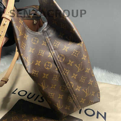 Louis Vuitton Atlantis GM Shoulder Bag Brown Gold Hardware Classic Women's