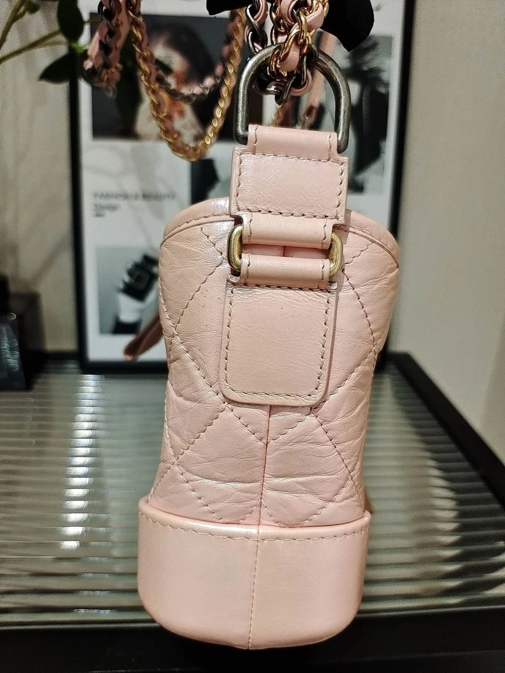 Authentic CHANEL Small Gabrielle Crossbody Bag For Women Pre-owned