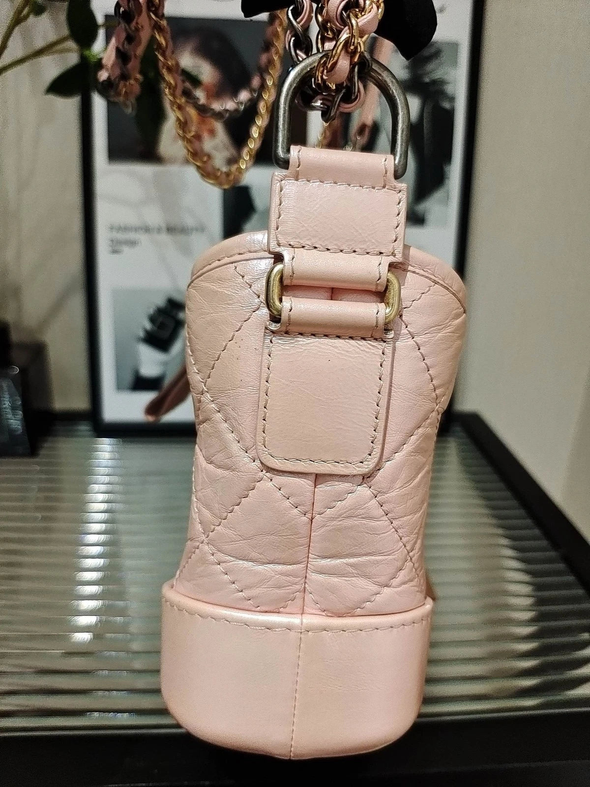 Authentic CHANEL Small Gabrielle Crossbody Bag For Women Pre-owned
