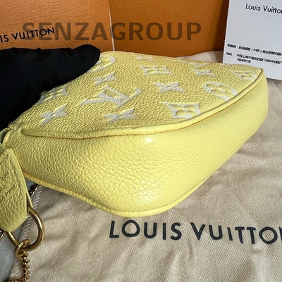 Louis Vuitton Monogram Yellow Gold Chain Mini Shoulder Bag