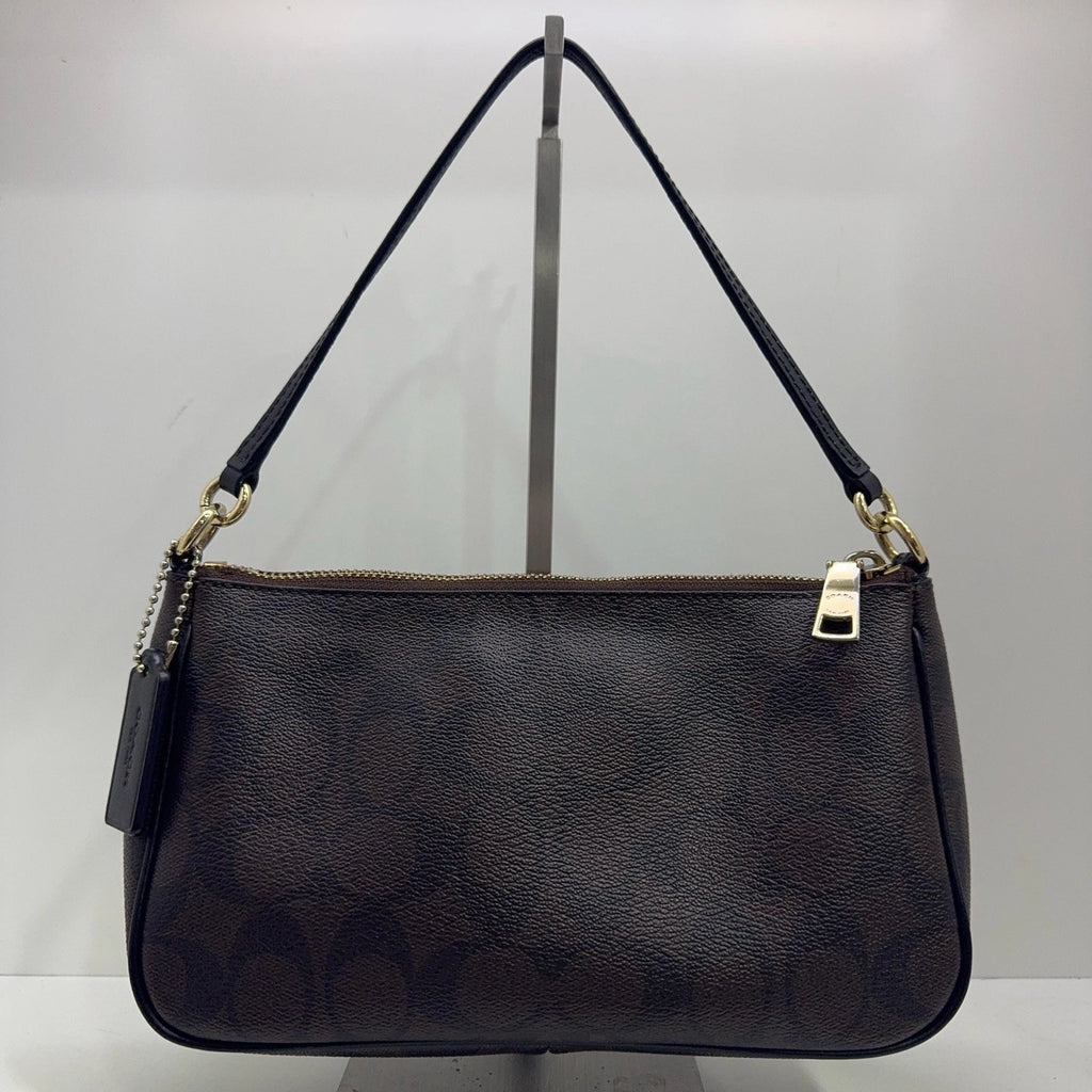 Coach 22 Classic Monogram Top Zip Shoulder Handbag For Women