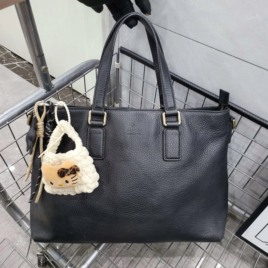 Gucci Black Tote Handbag For Women