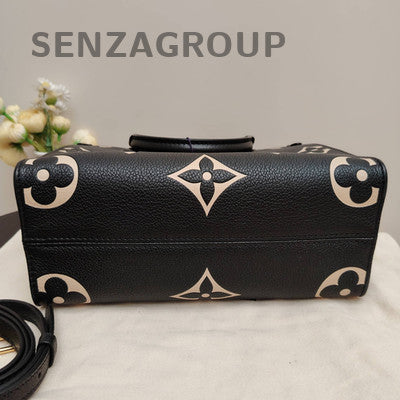 Louis Vuitton OnTheGo PM Tote Bag in Black & White Monogram - Women's