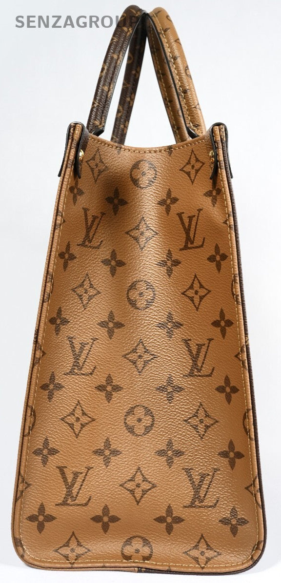 LOUIS VUITTON OnTheGo MM   Monogram Giant Hand Bag Brown M45321 Chip version