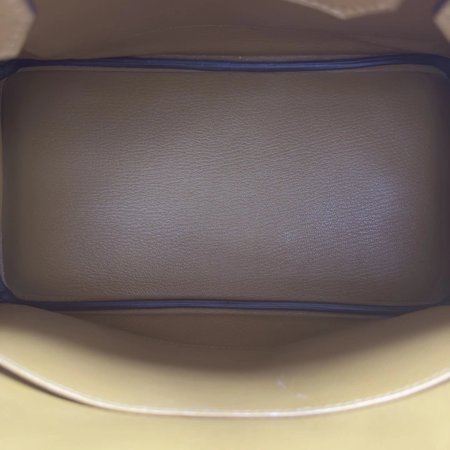 Hermes Birkin 30 Top Handle Brown Gold Women Classic