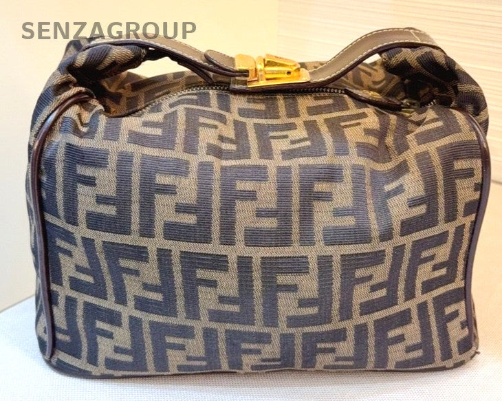 Bolsa de mão feminina Fendi clássica logotipo GM-