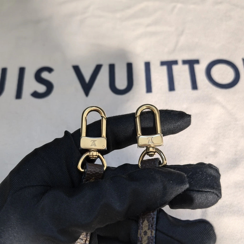 Louis Vuitton Canvas Hard Square Box Crossbody For Women