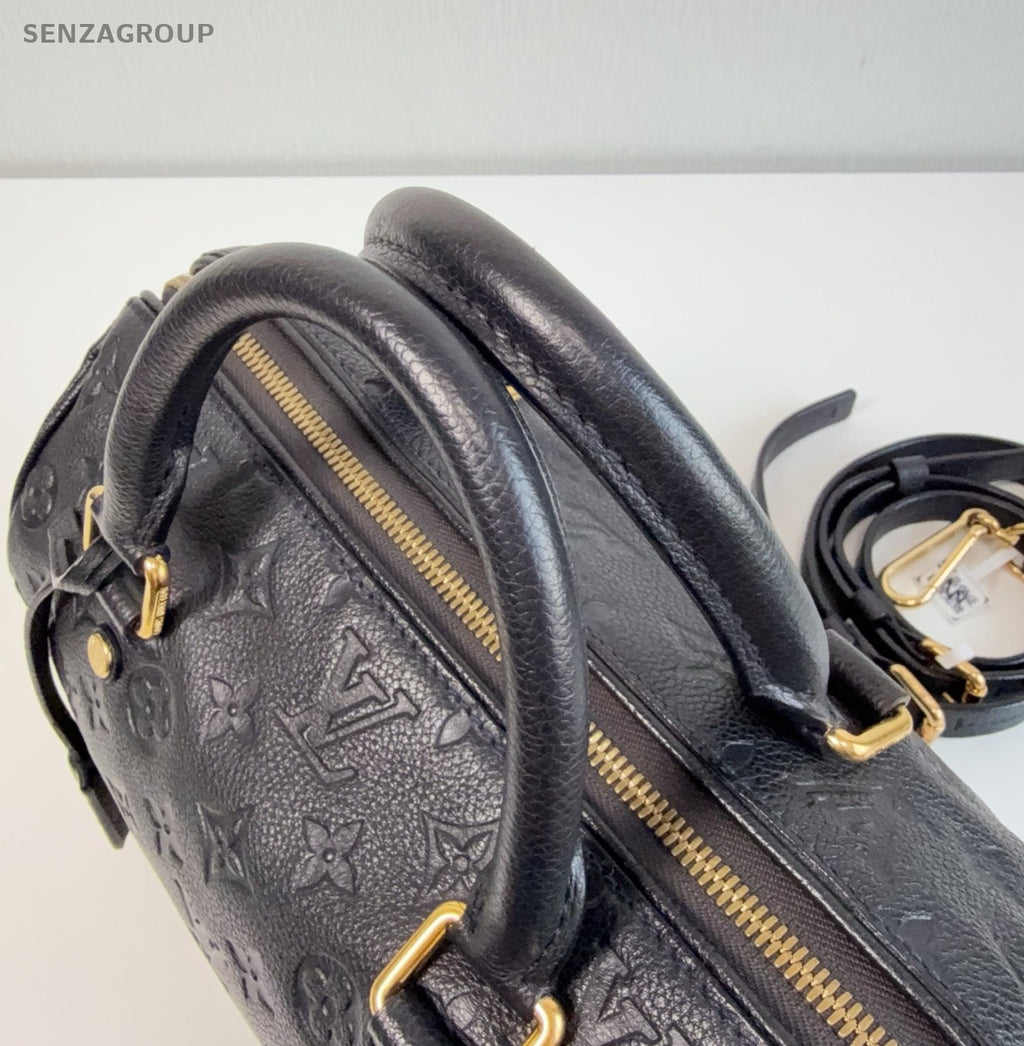 Louis Vuitton Speedy25 Monogram Top Handle Bag Crossbody Women