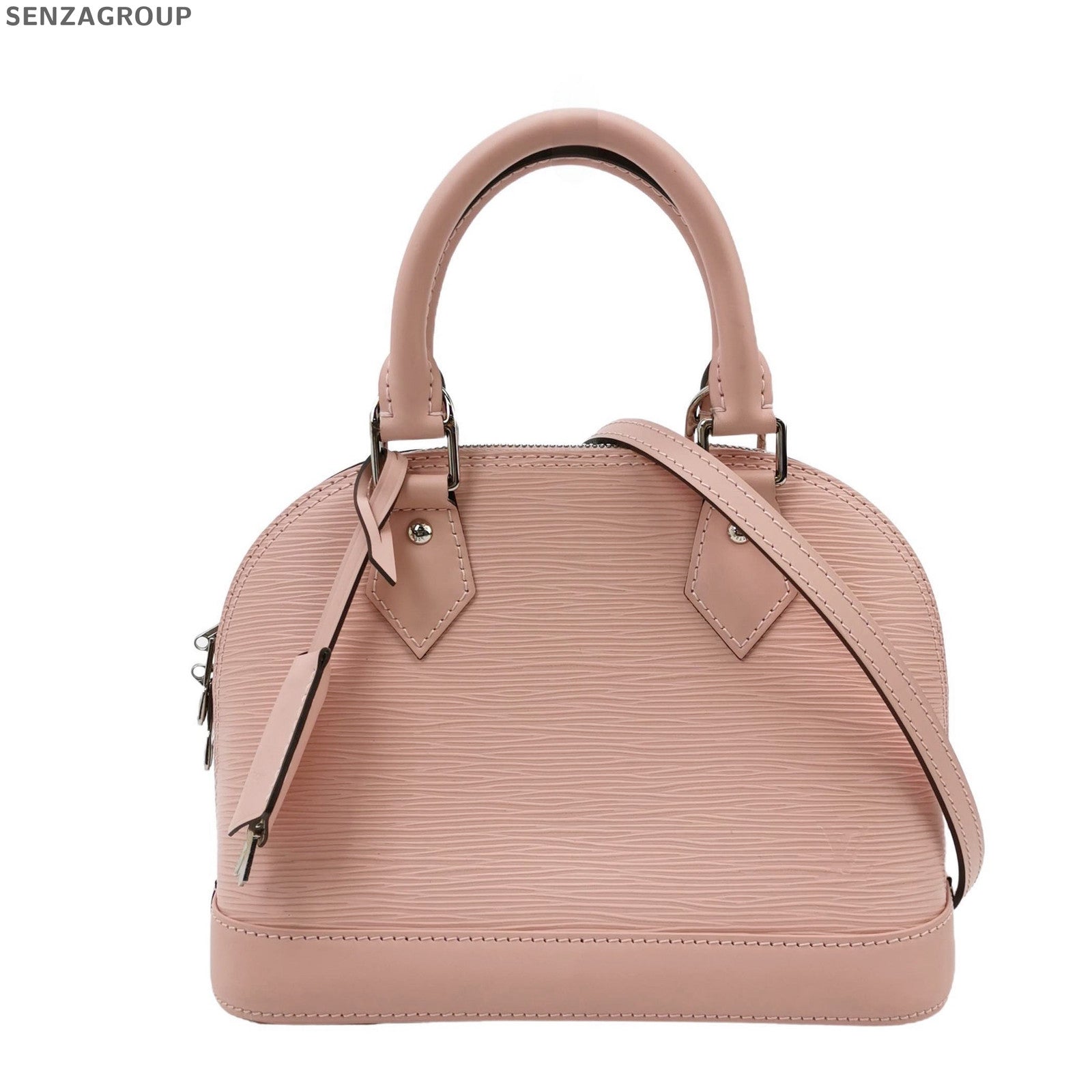 Louis Vuitton Epi Leather BB Handbag Pink Silver Women's Classic