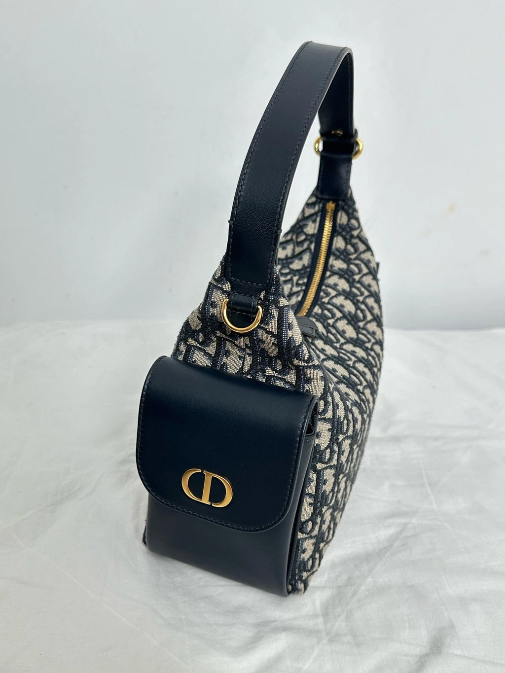 Dior D-Dream Oblique Monogram Canvas Lunch Box Bag For Women