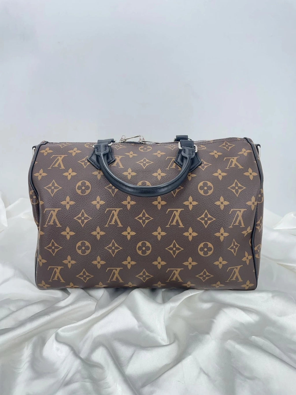 New Louis Vuitton Canvas Speedy 30 Top Handle Handbag For Women