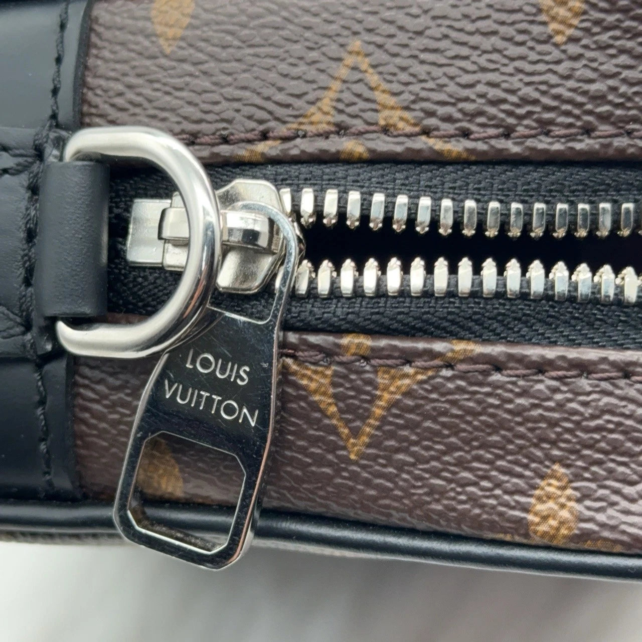 Louis Vuitton Monogram Canvas Leather Kasai Wristlet Clutch For Women