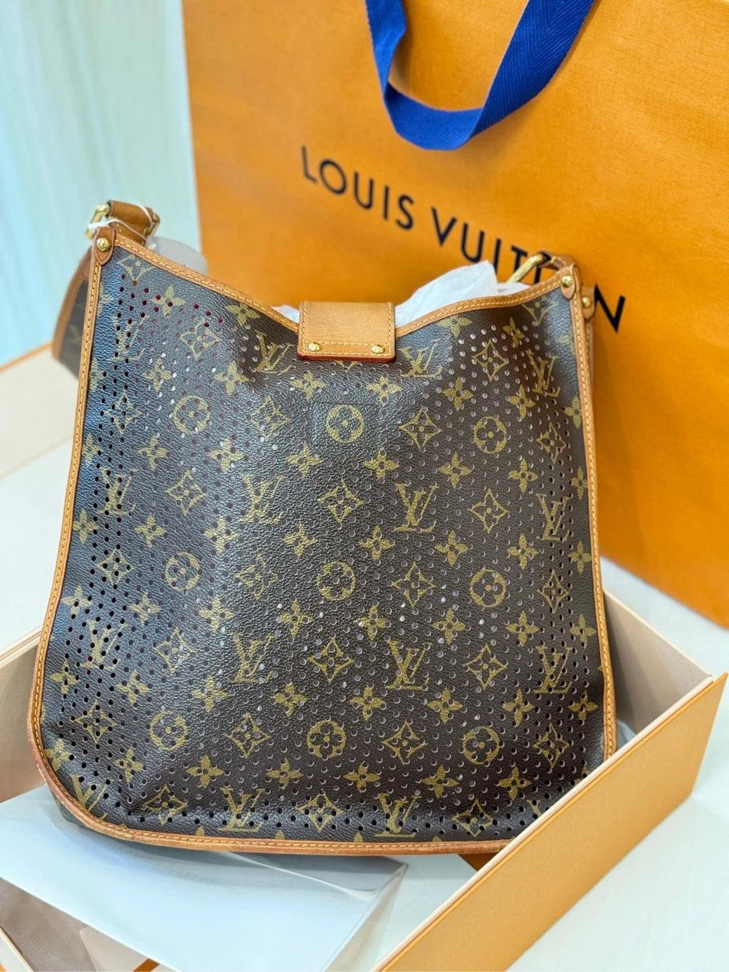 Louis Vuitton Cut Out Monogram Canvas Crossbody For Women