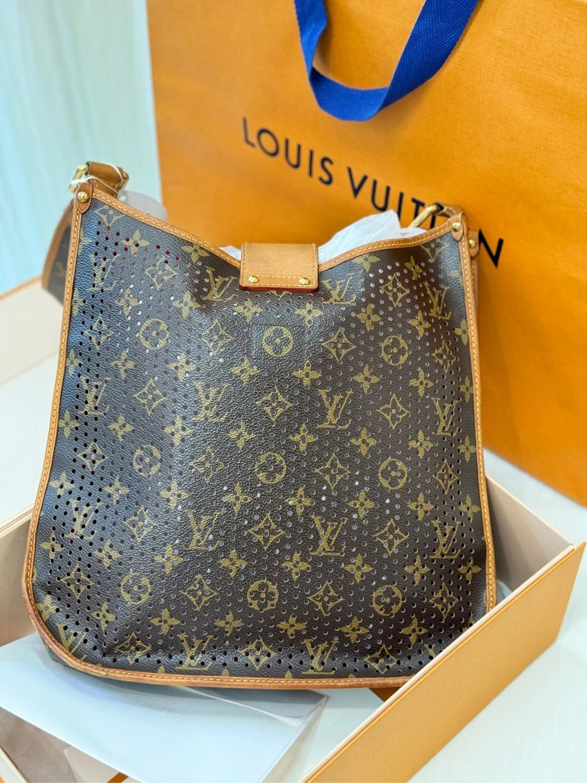 Louis Vuitton Cut Out Monogram Canvas Crossbody For Women