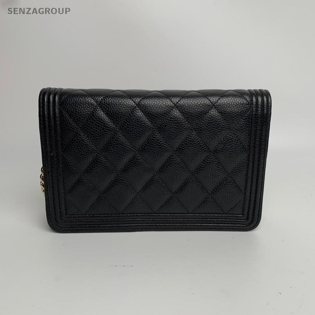 SJ0001 CHANEL woc wallet on chain le boy