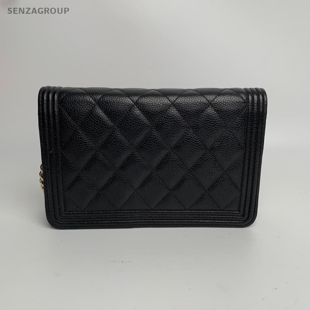 SJ0001 CHANEL woc wallet on chain le boy