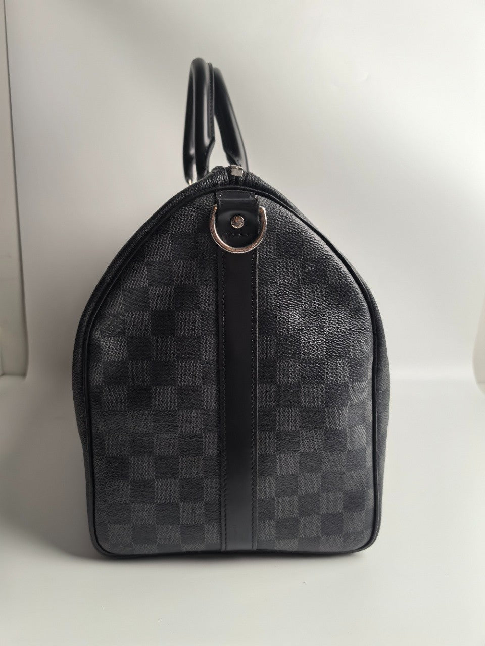 SJ0001Louis Vuitton Keepall Bandoulière 45 Damier Graphite