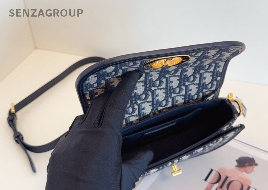 Christian Dior Oblique Avenue PM Monogram Chain Shoudler bag Crossbody Women