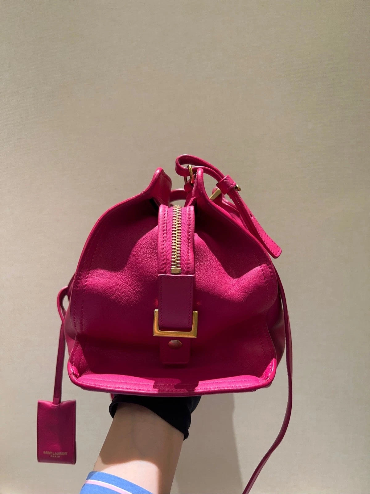 YSL Cabas Pink Handbag Crossbody Bag For Women