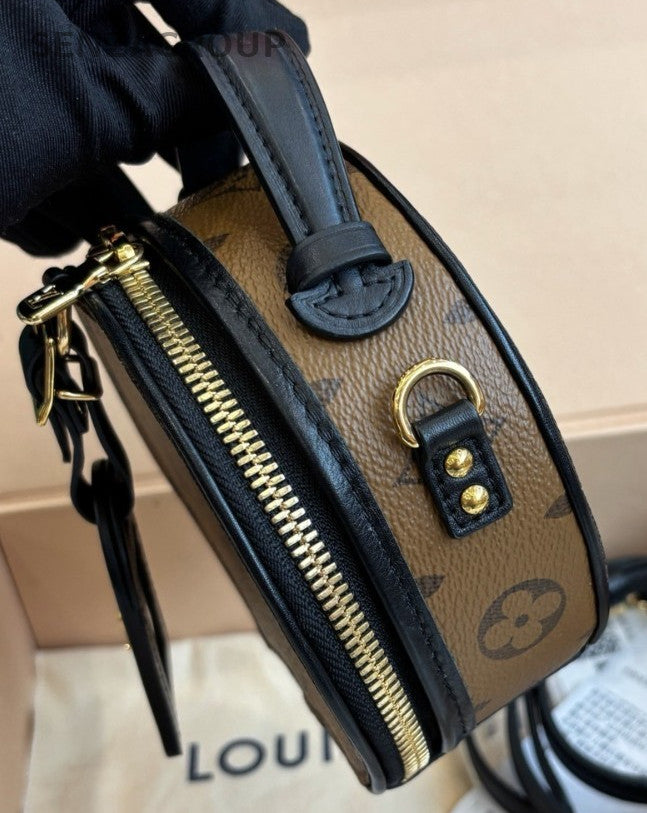 Louis Vuitton Monogram 2ways mini Shoulder Crossbody Bag Brown Women