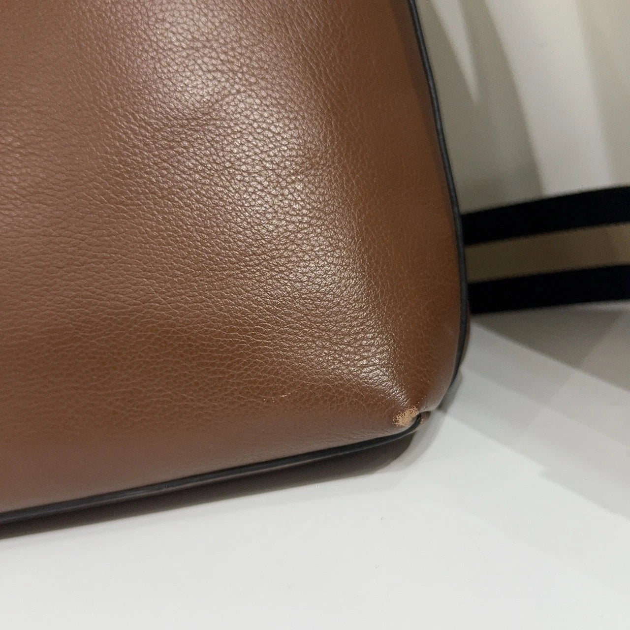 Coach Brown Leather Shoulder Crossbody Bag For Women