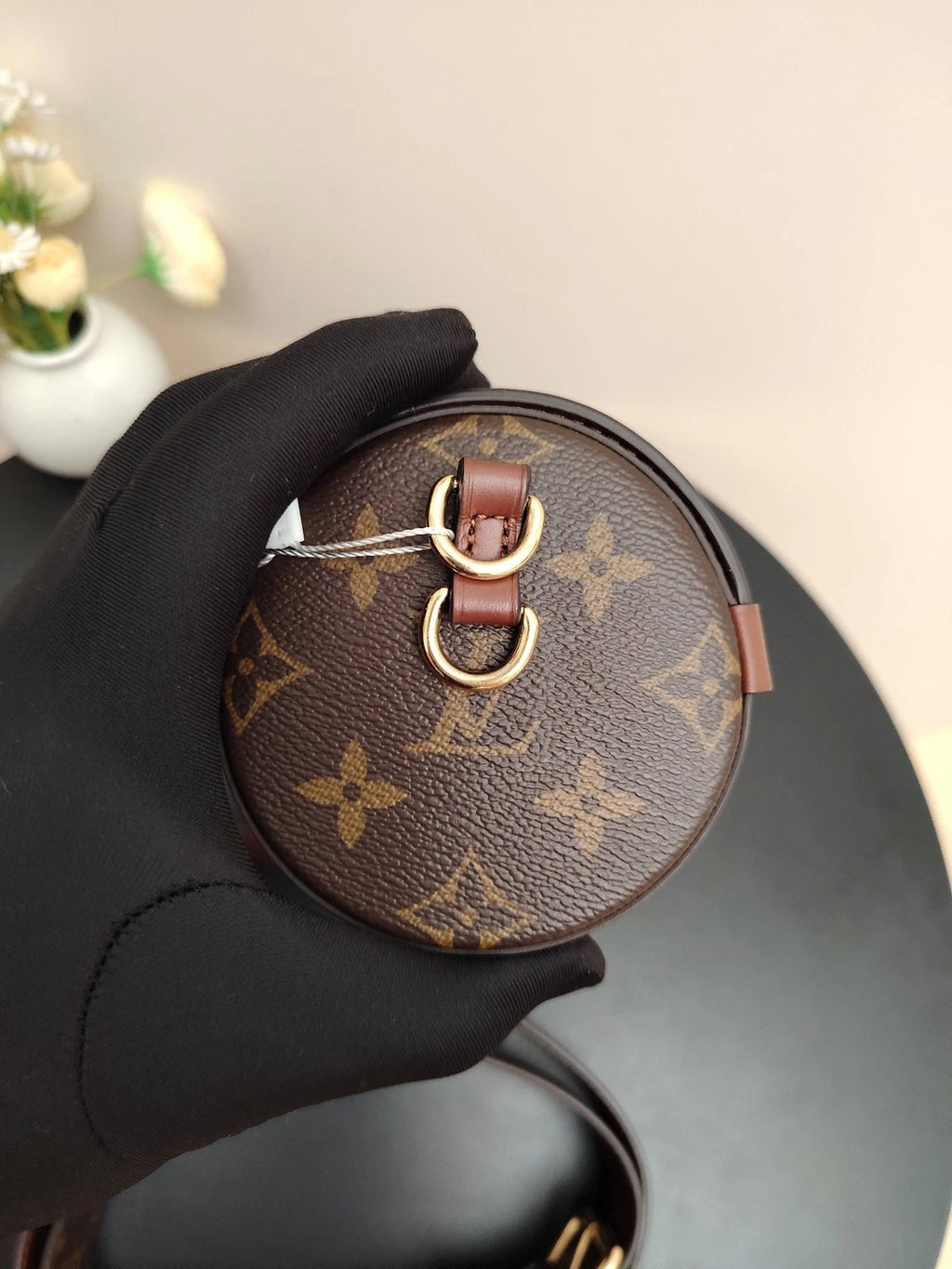 Louis Vuitton Papillon Canvas Shoulder Bag For Women