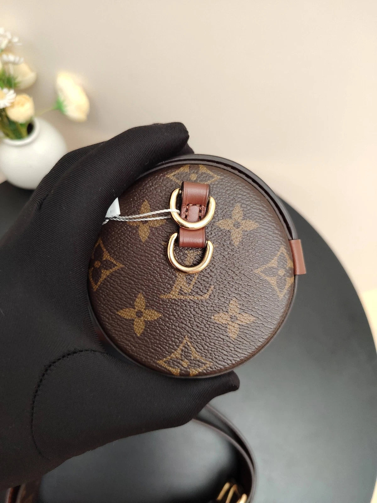 Louis Vuitton Papillon Canvas Shoulder Bag For Women