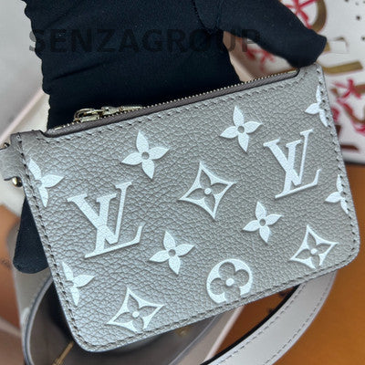 Louis Vuitton All In BB Grey Gold Monogram Handbag - Classic Women's Fashion